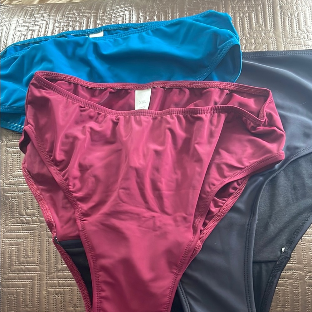 NEW New With Tags 3 pairs Period Swim Briefs!!